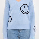 GREY LAB - Smile Long Sleeve Sweater - SWEATERS & KNITS available at Objectrare