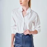 Faux Leather Shorts