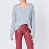 High-Waisted Faux Leather Pants