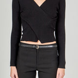 Wrapped Detail Sweater