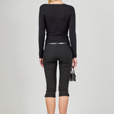 Wrapped Detail Sweater