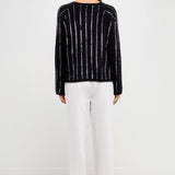 Sequin Knit Sweater