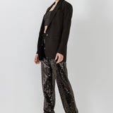 Relaxed Woven Blazer