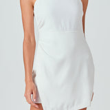 Wrapped Detail Mini Dress