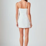 Wrapped Detail Mini Dress