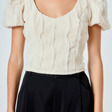 Stretch Texture Top