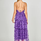 Crochet Layered Midi Dress