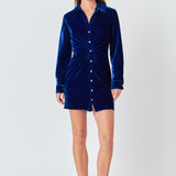 Velvet Mini Dress
