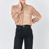 Floral Chiffon Top