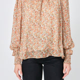 Floral Chiffon Top