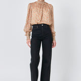 Floral Chiffon Top