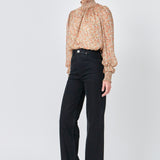 Floral Chiffon Top