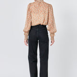 Floral Chiffon Top