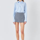 High-Waisted Skort