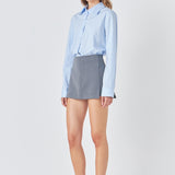 High-Waisted Skort