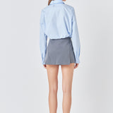 High-Waisted Skort