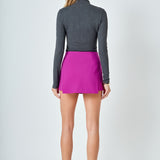 High-Waisted Skort