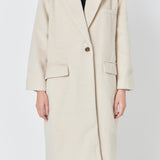 Single Button Coat