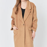 Single Button Coat