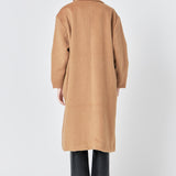 Single Button Coat