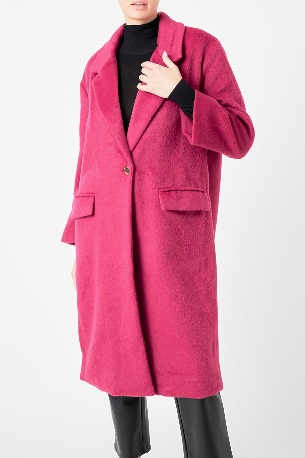Single Button Coat