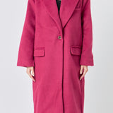 Single Button Coat