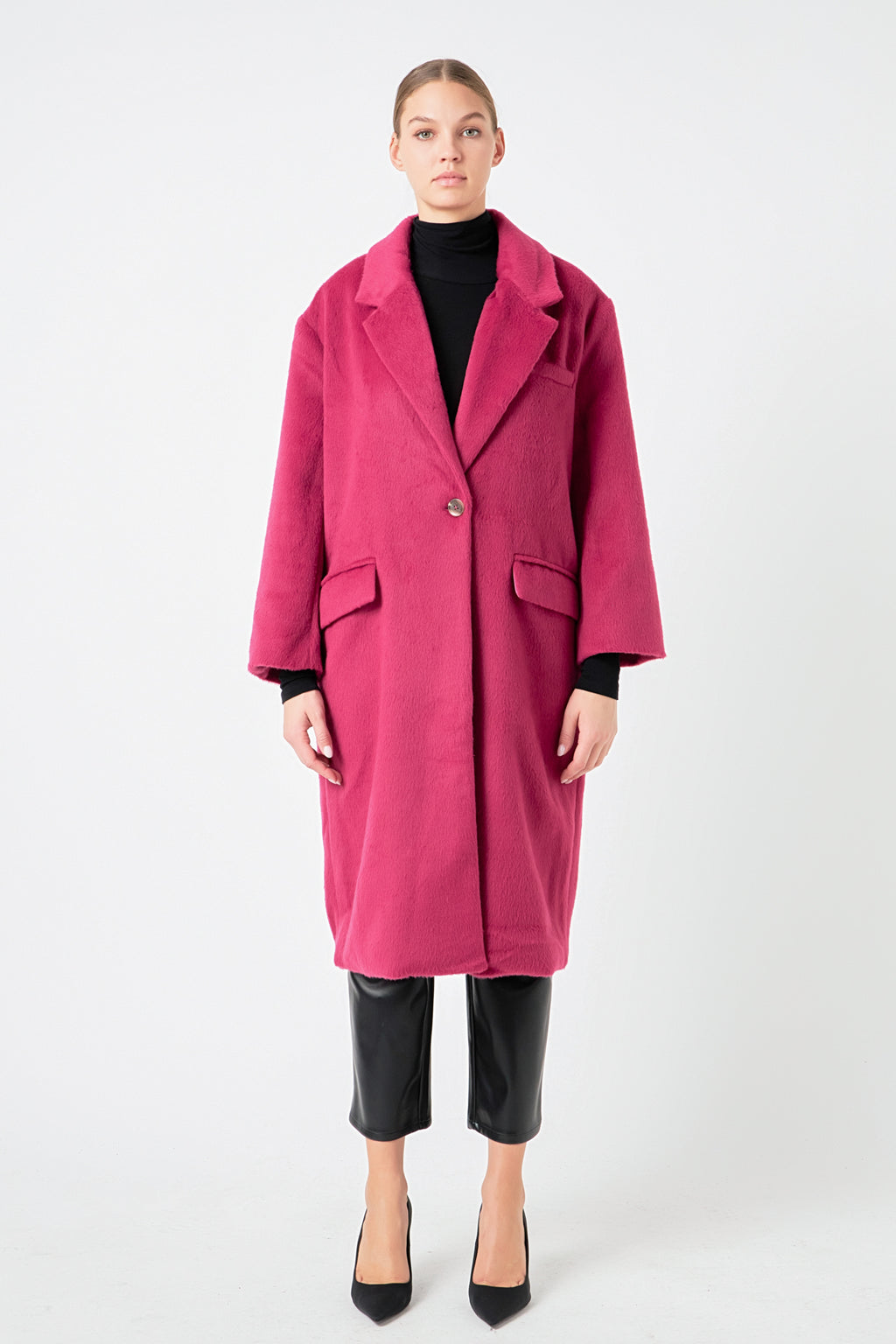 Single Button Coat