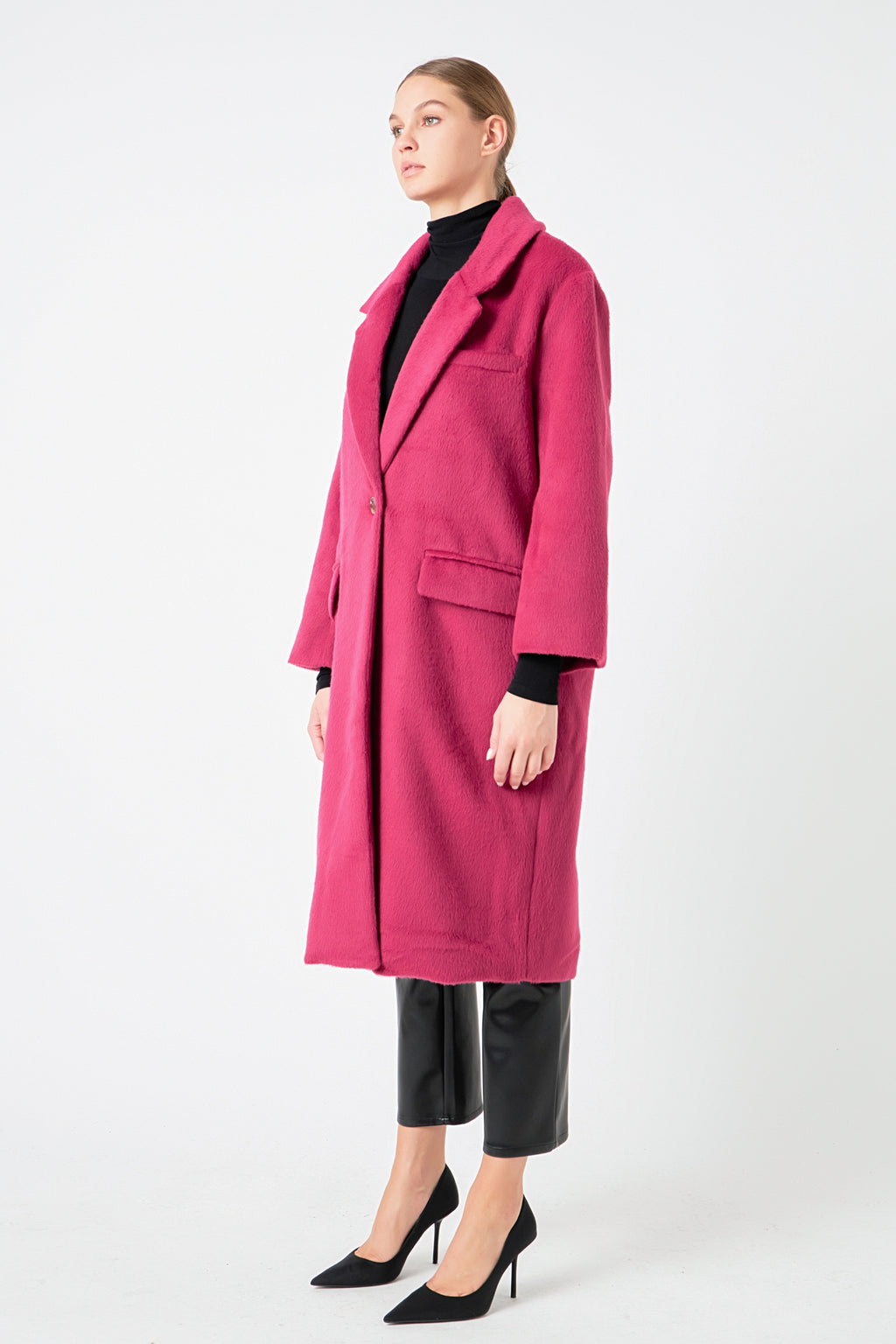 Single Button Coat