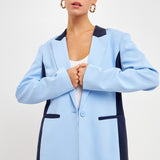 Colorblock Blazer