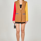 Colorblock Blazer