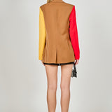 Colorblock Blazer