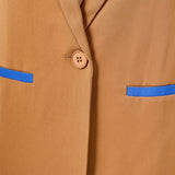 Colorblock Blazer