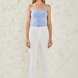 Sequin Embellished Knit Crop Top