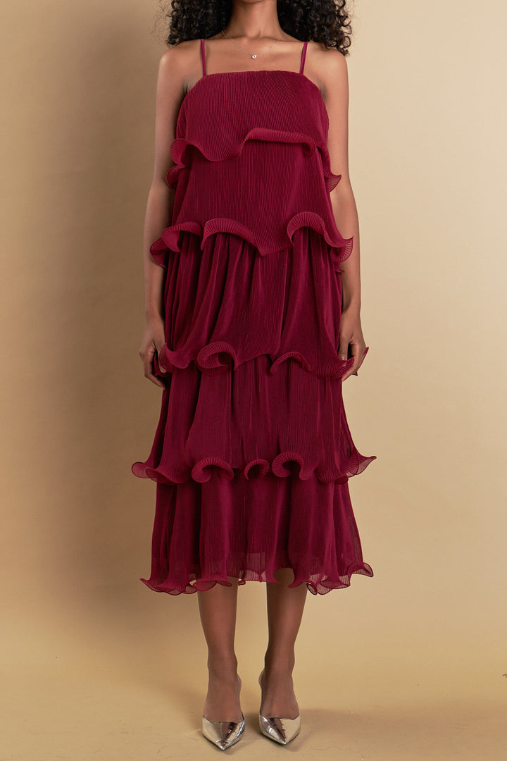 Rosemary Tiered Long Dress