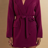 Belted Blazer