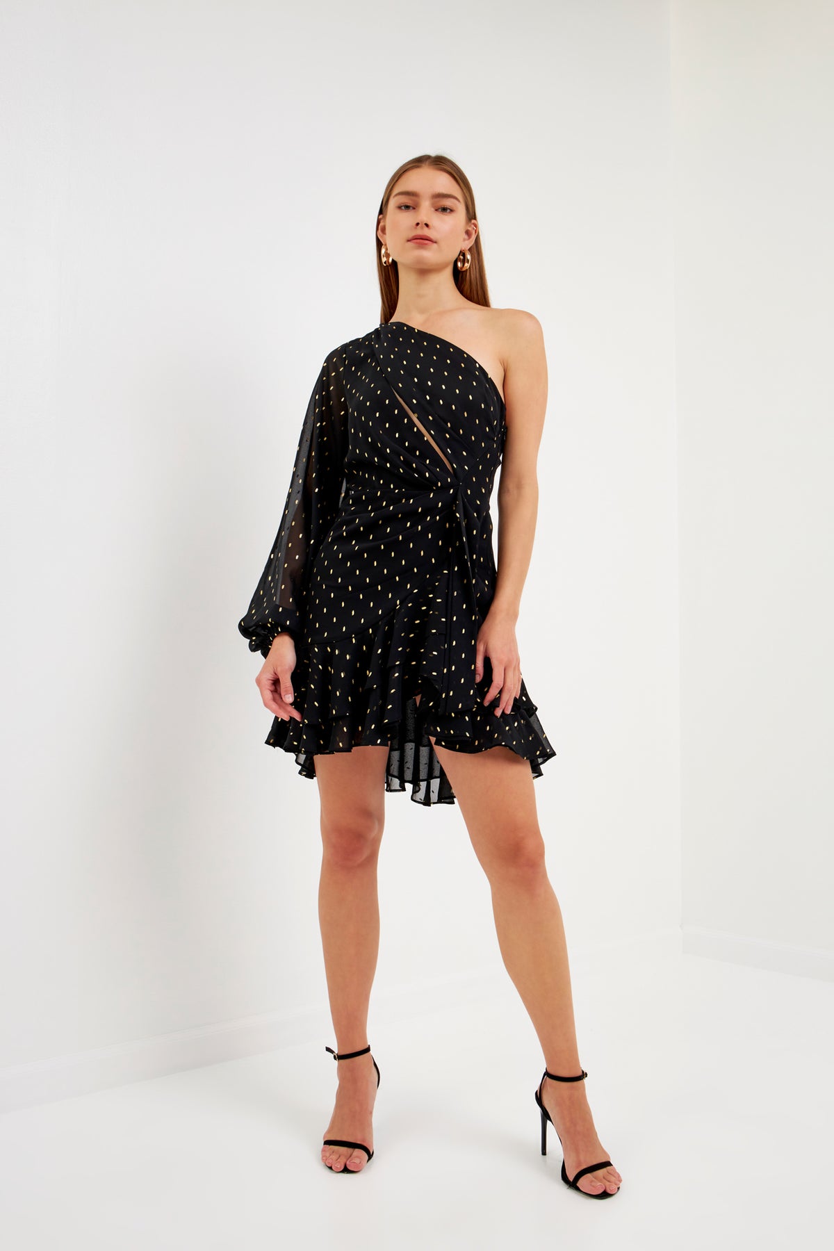 One Shoulder Mini Dress