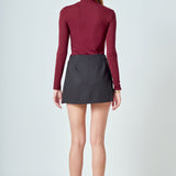 Slit Detail Skort