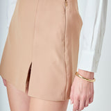Slit Detail Skort