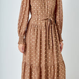 Polka Dot Maxi Dress