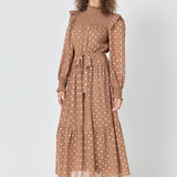 Polka Dot Maxi Dress