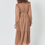 Polka Dot Maxi Dress