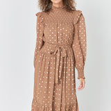 Polka Dot Maxi Dress