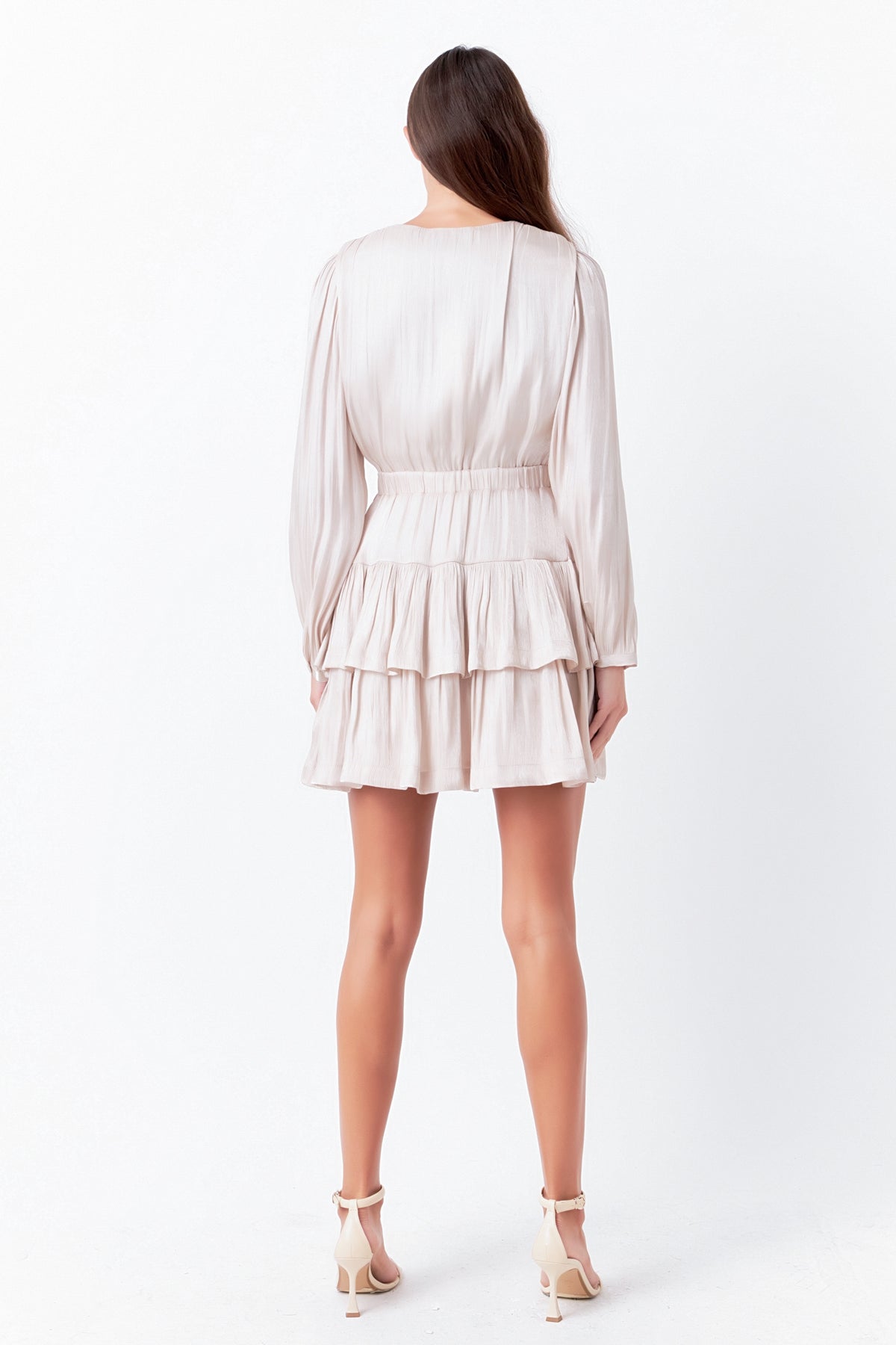 Metallic Mini Dress