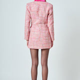 Premium Tweed Blazer Dress