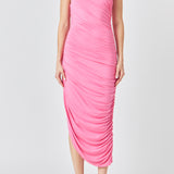 Asymmetrical Jersey Dress
