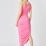 Asymmetrical Jersey Dress