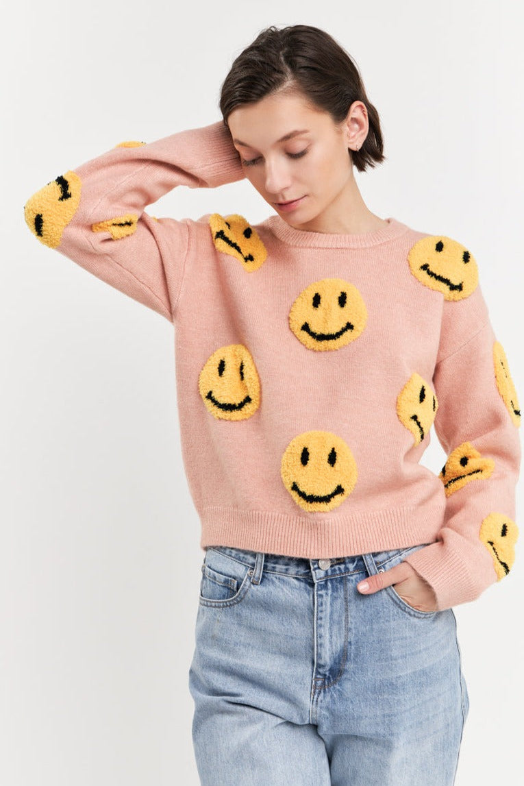 Smiley Face Sweater