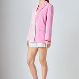 Color Block Blazer