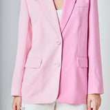 Color Block Blazer