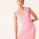 Chain Detail Knit Mini Dress